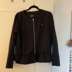 Chase bank peplum blazer